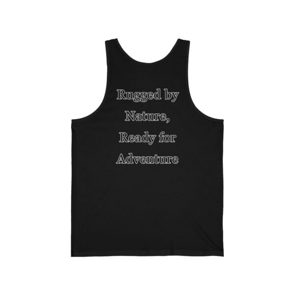 Ready for Adventure Unisex Jersey Tank, Rugged Nature Shirt, Outdoor Wear, Adventure Tank Top, Gift for Nature Lovers - Image 4