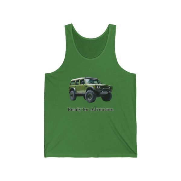 Ready for Adventure Unisex Jersey Tank, Rugged Nature Shirt, Outdoor Wear, Adventure Tank Top, Gift for Nature Lovers - Image 9