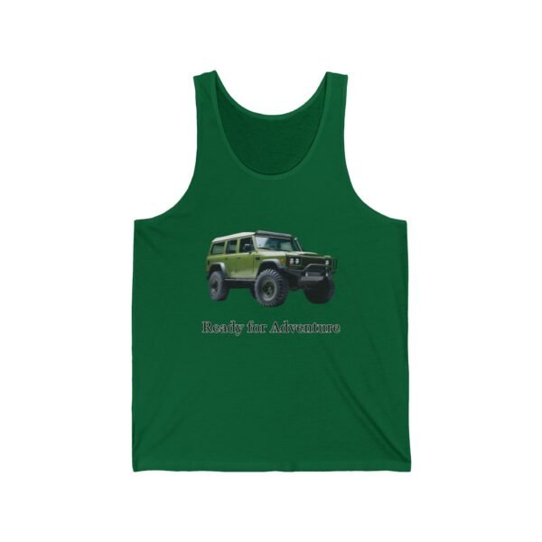 Ready for Adventure Unisex Jersey Tank, Rugged Nature Shirt, Outdoor Wear, Adventure Tank Top, Gift for Nature Lovers - Image 11