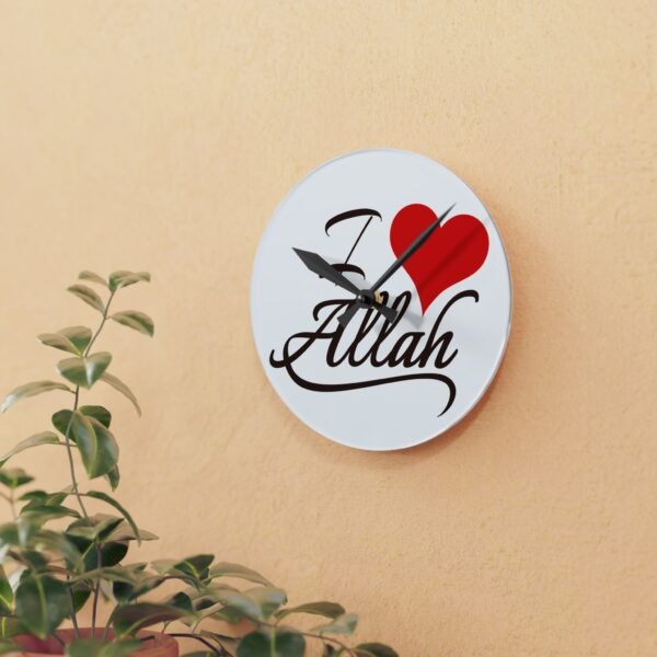 Acrylic Wall Clock - Image 3