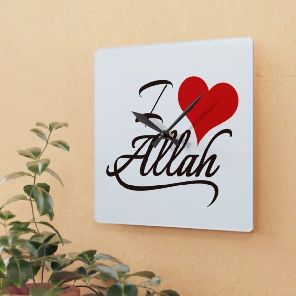 Acrylic Wall Clock - Image 7